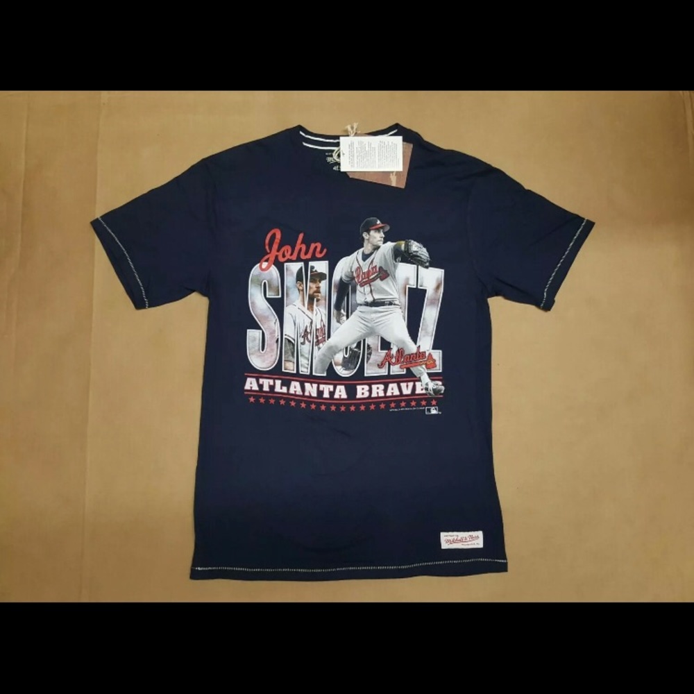 Atlanta Braves John Smoltz Shirt Mitchell & Ness